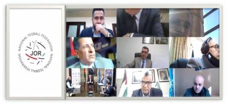 الهيئة الإدارية للاتحاد الرياضي للجامعات الأردنية تعقد عن بعد اجتماعها السابع وتتبنى إطلاق رياضة TEQBALL