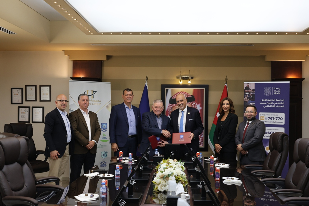 اتفاقية بين عمّان الأهلية ونادي السيارات الملكي لتعزيز التدريب العملي لطلبة الضيافة والسياحة