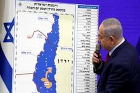 خرائط إسرائيلة جديدة لضم جميع المستوطنات وغور الاردن .. ونتنياهو: لن يستغرق طويلا