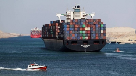 مصر.. إعلان رسمي بعد جنوح السفينة العملاقة بقناة السويس