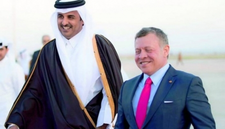 أمير قطر يوجه كلمة للأردن بمناسبة مئوية الدولة.. شاهد