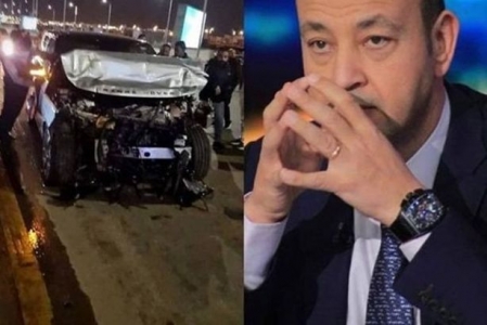بعد تحطمها.. عرض سيارة عمرو أديب للبيع في مزاد علني بسعر لا يُصدق..(صور)
