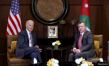 بايدن يؤكد للملك تضامن الولايات المتحدة التام مع الأردن