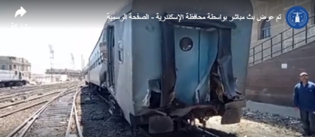 جرحى بحادث قطار جديد في مصر.. وهذه هي الاسباب