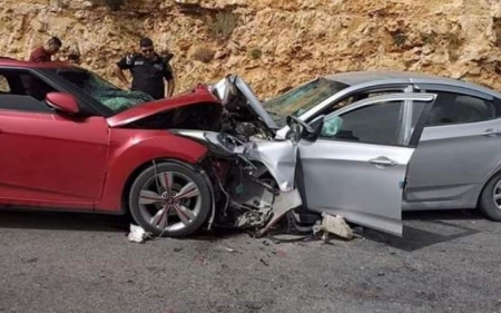 وفاة شخص وإصابة (10) آخرين إثر حادث تصادم في محافظة إربد