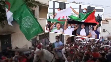 شاهد استقبال الأبطال للجزائري فتحي نورين بعد رفضه مواجهة إسرائيلي