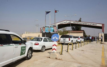 الأردن يغلق معبر جابر نصيب الحدودي مع سوريا بسبب التطورات الأمنية في درعا