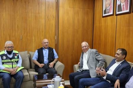 وفد نقابة المهندسين الأردنيين يزور مصانع شركة البوتاس العربية في غور الصافي صور
