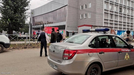 عشرات القتلى والجرحى بإطلاق نار داخل جامعة في روسيا.. فيديو