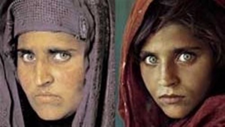 إيطاليا تستقبل موناليزا أفغانستان الشهيرة صور