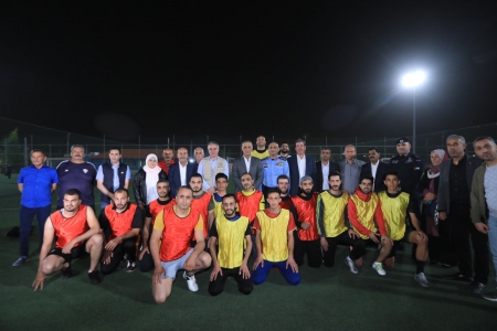 وزير الشباب يطلق فعاليات بطولة الشباب الرمضانية لخماسيات كرة القدم