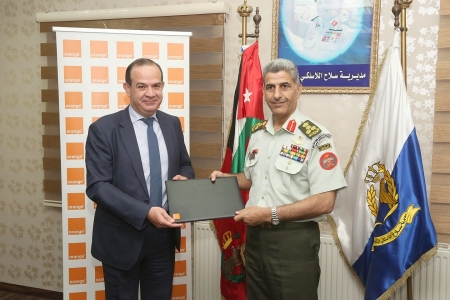 تجديد اتفاقية خدمات الاتصالات بين القوات المسلحة وأورنج الأردن