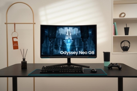 سامسونج للإلكترونيات تطلق شاشة أدويسي Neo G8 الأولى من نوعها للألعاب بدقة 240 هرتز