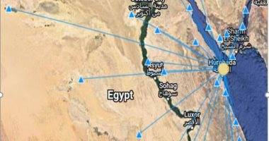 هل شعر سكان العقبة  بـزلزال الغردقة صباح اليوم؟