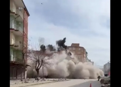 مبانٍ تحولت غبارا في ثوانٍ.. مشاهد مروعة من الزلزال الجديد الذي ضرب تركيا  اليوم