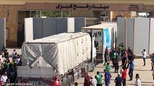 5 حجم دخول المساعدات عبر معبر رفح إلى قطاع غزة بمعدل 50 شاحنة يوميا