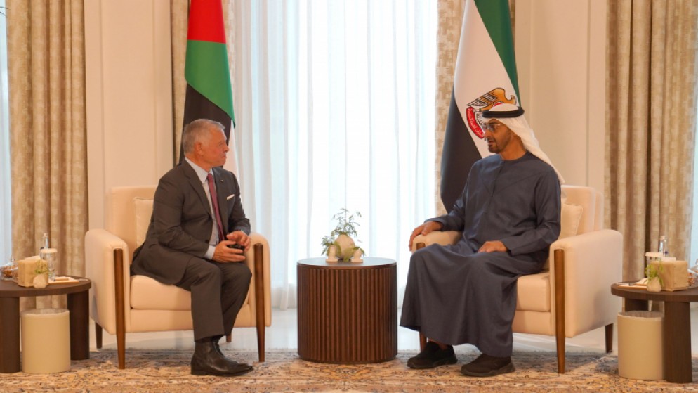 الملك وولي العهد يستقبلان رئيس دولة الإمارات الشيخ محمد بن زايد