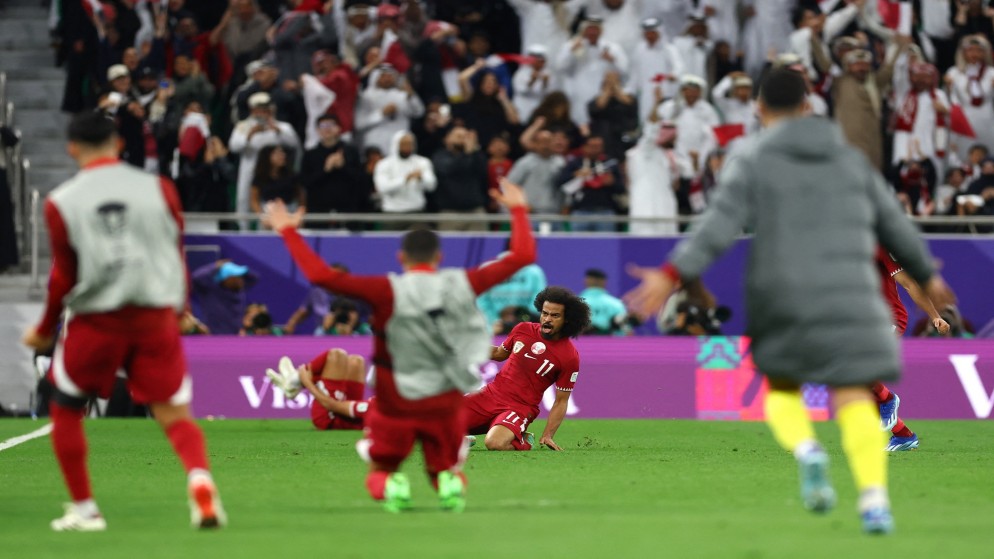 قطر تتاهل إلى نهائي كأس آسيا لمقابلة النشامى بعد فوزها على إيران