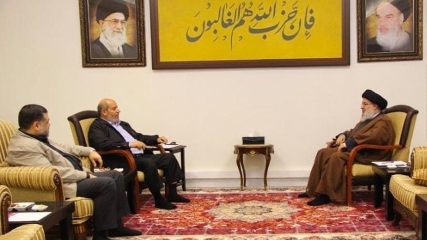 حزب الله: نصرالله يستقبل وفدا من حماس برئاسة خليل الحية