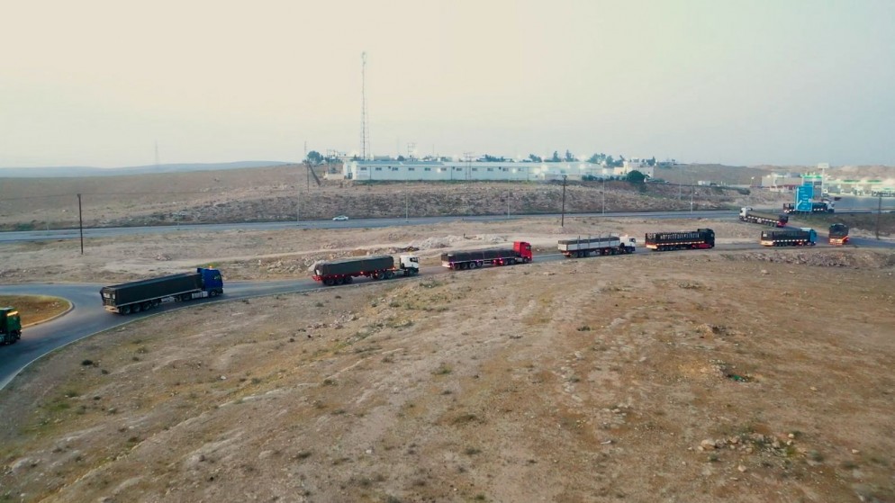 الأردن يسيّر 100 شاحنة مساعدات جديدة لقطاع غزة