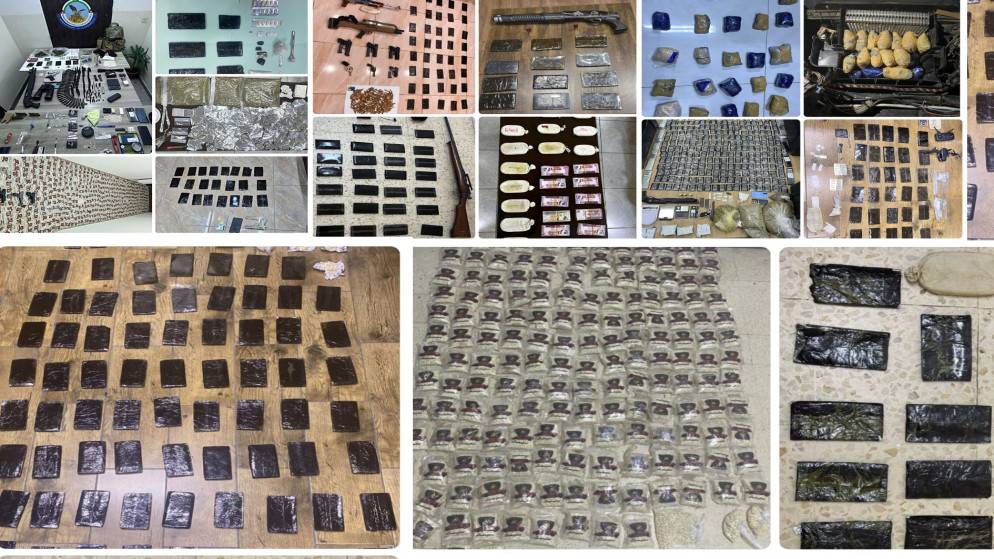 منهم مصنفون بالخطرين.. القبض على 44 متورطا بتجارة وتهريب وترويج المخدرات في 14 حملة