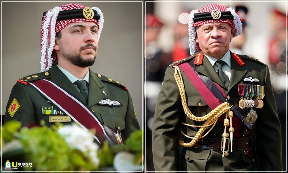 الملك وولي العهد يتلقيان برقيات تهنئة بمناسبة عيد استقلال المملكة الـ 79