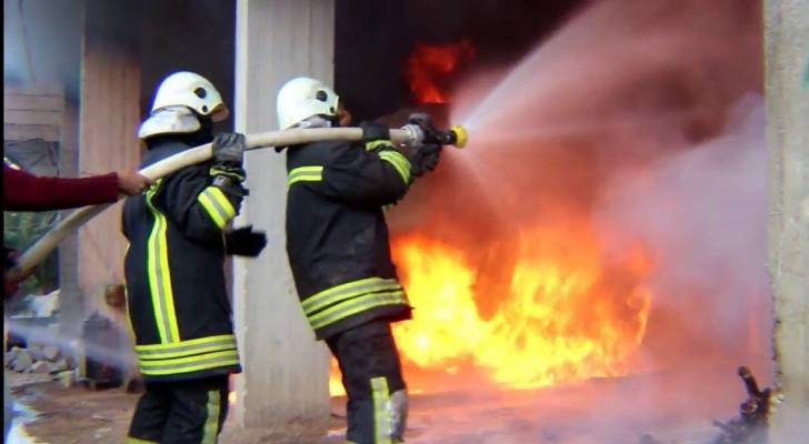 القبض على مشتبه به بإضرام النار في مخيطة تسبب بوفاة شخص في إربد