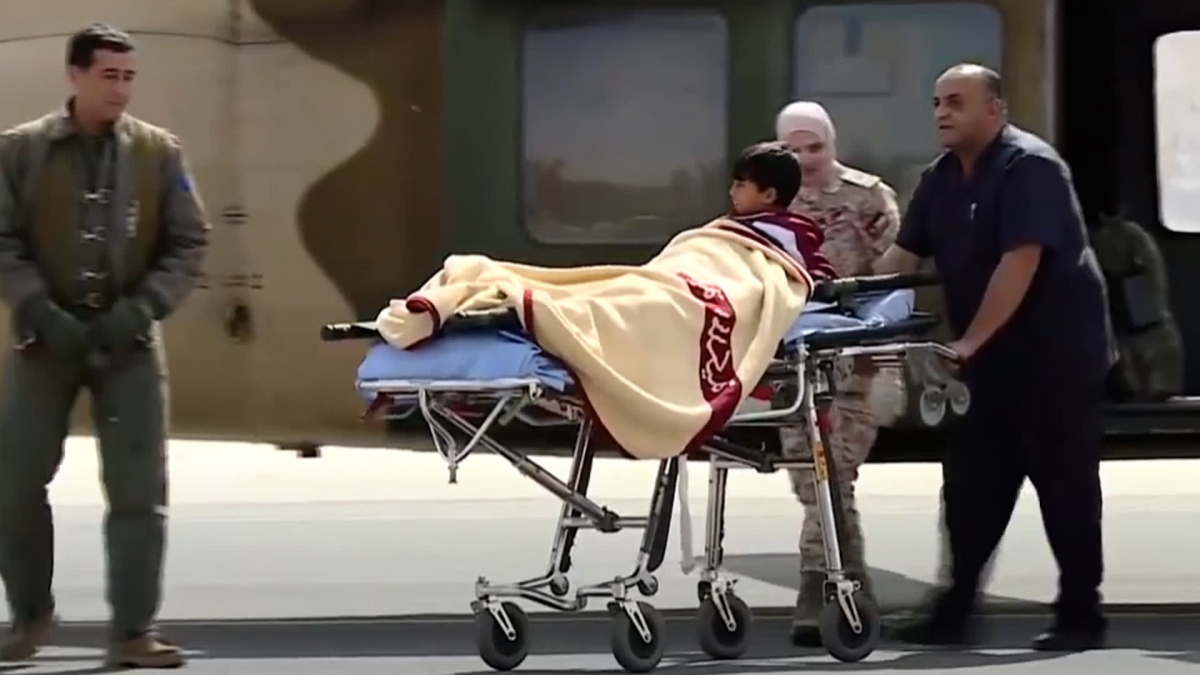 الصحة العالمية : إجلاء أكثر من 30 طفلًا من غزة للعلاج في الأردن وإيطاليا