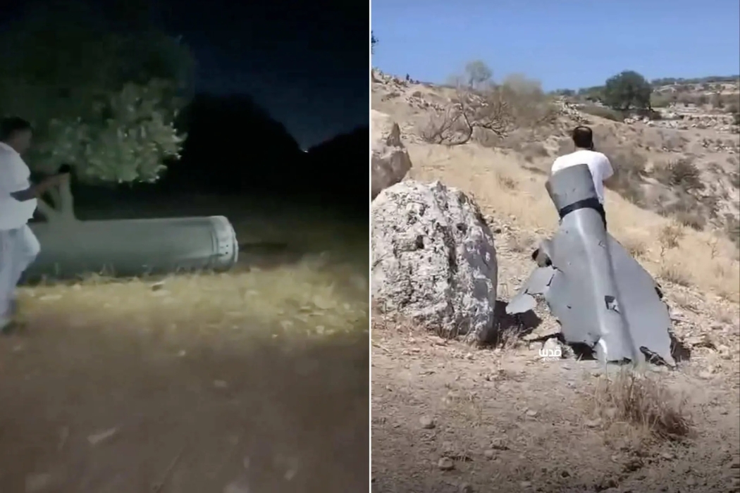 الأزمات: 150 جسما طائرا سقط في الأردن