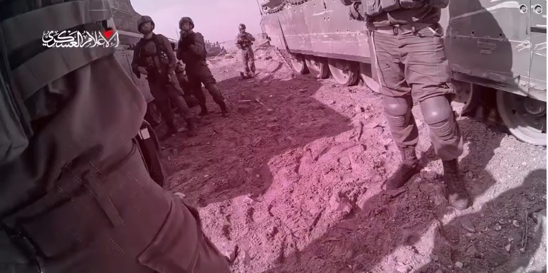 القسام توقع 25 جنديا إسرائيليا بين قتيل وجريح شرقي رفح