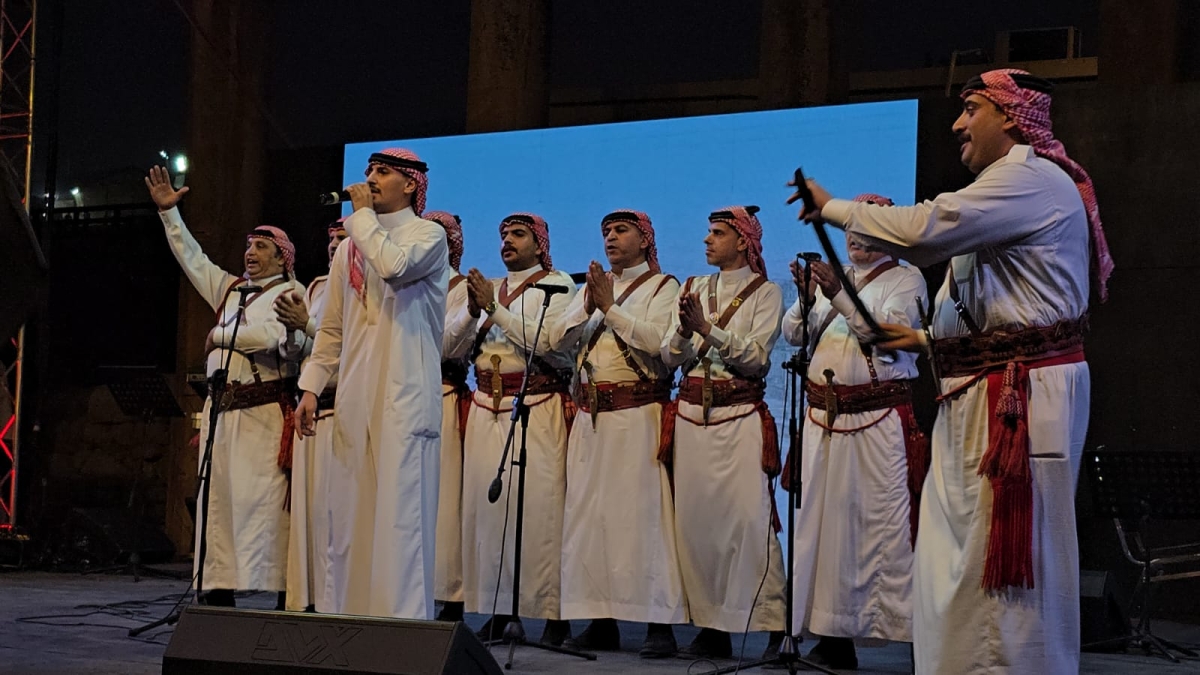 مسرح الساحة الرئيسية في جرش يتزين بالأصالة والتراث واختلاف الثقافات (صور)