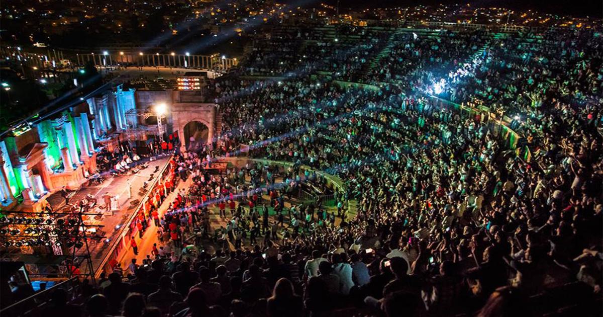 نصف مليون زائر لمهرجان جرش في دورته الـ39