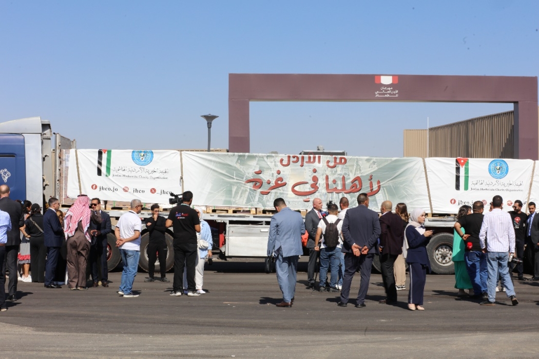 مهرجان الأردن الدولي للطعام يطلق حملة إغاثية إلى غزة بمساعدات إغاثية تصل إلى 300 طن من المواد الغذائية
