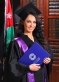 الزميلة رضا عليان تهنئ ابنتها دانه سمير الرمحي بحصولها على الماجستير في الادارة الهندسية بامتياز