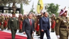 حسان يستقبل مدبولي قبيل اجتماعات اللجنة العُليا الأردنية  المصرية