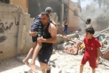 شهداء ومصابون بمجازر متواصلة بقطاع غزة.. وعملية طعن في القدس