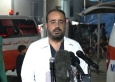 مدير مستشفى غزة يستقبل جثامين شقيقه وأقاربه أثناء تأدية عمله