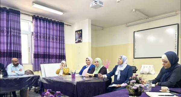 الشطناوي تترأس اجتماعاً للمشرفين التربويين في لواء بني كنانة