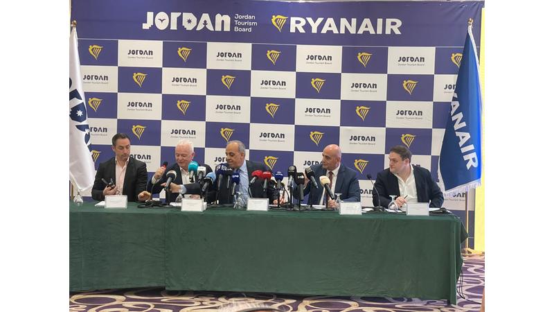 شركة رايان إير تطلق جدول رحلات شتوي موسّع إلى عمّان