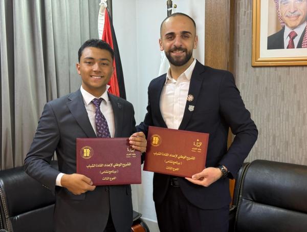 طلبة عمان الأهلية يشاركون في برنامج  نشامى بوزارة الشباب