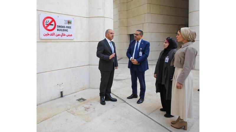 امانة عمان تعلن كافة مرافقها مناطق خالية من التدخين