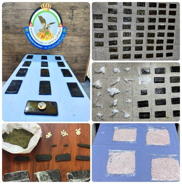 الأمن يتعامل مع مع 14 قضية نوعية.. والقبض على عصابة إقليمية لتهريب المخدرات (صور)