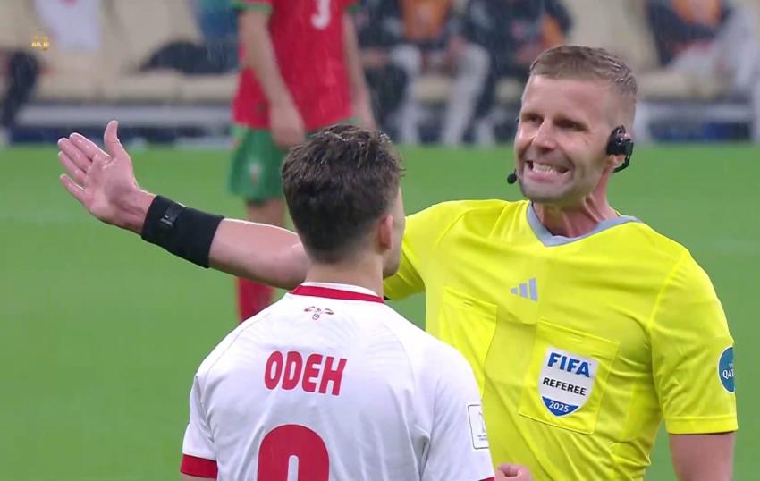 الحكم السويد يعتذر رسميا ويقر بأخطاء تحكيمية في مباراة النشامى والمغرب