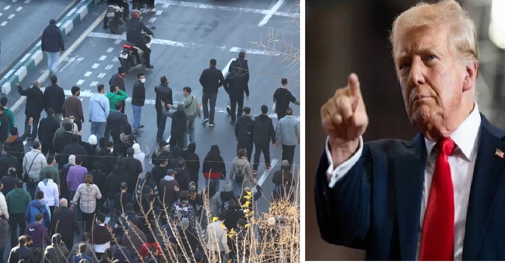 ترامب يدخل على الخط ويهدد: إذا أطلقت إيران النار على المتظاهرين وقتلتهم فإن أمريكا ستتدخل لإنقاذهم