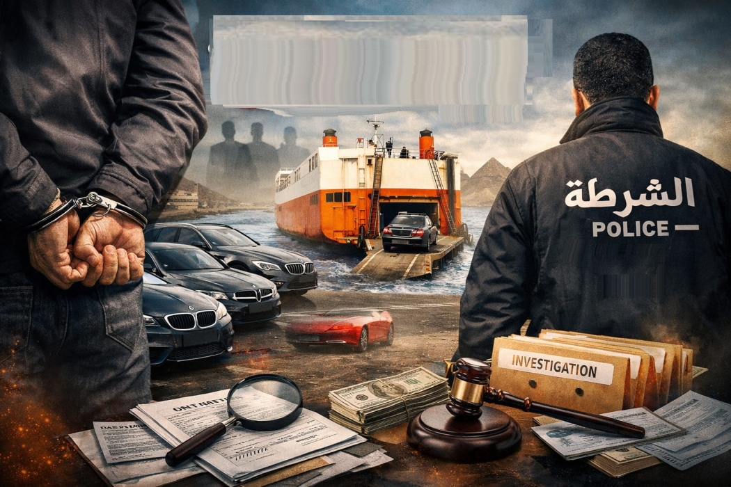 شبكة احتيال منظّمة تهزّ سوق السيارات في الأردن… توقيفات رسمية والتحقيقات تكشف خيوط تهريب إلى مصر