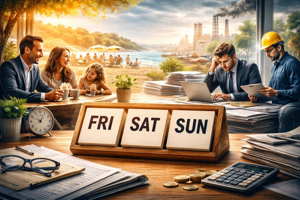 انتهاء فترة استبانة قياس آراء موظفي القطاع العام بشأن دوام الـ 4 أيام اليوم