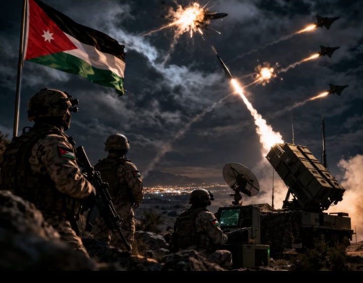 الجيش: اعتراض صاروخ ومسيرتين أطلقت تجاه الأراضي الأردنية