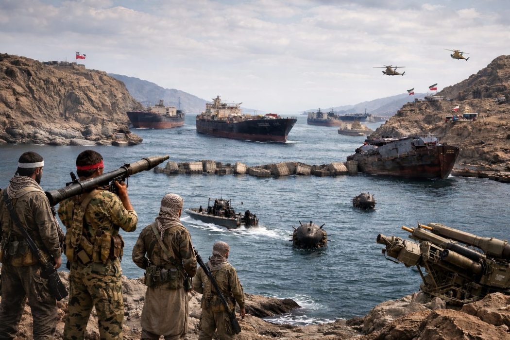 تهديد إيراني بإغلاق باب المندب.. وقائد الجيش الباكستاني يصل إلى طهران