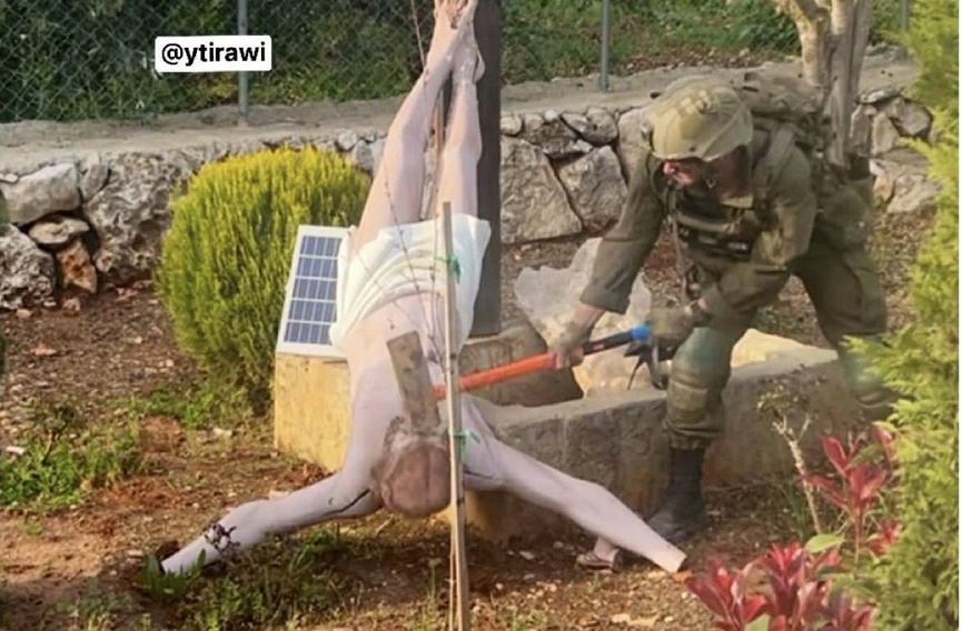 بعد تحطيم جندي إسرائيلي تمثال المسيح.. نتنياهو: حزين وأشعر بالذهول