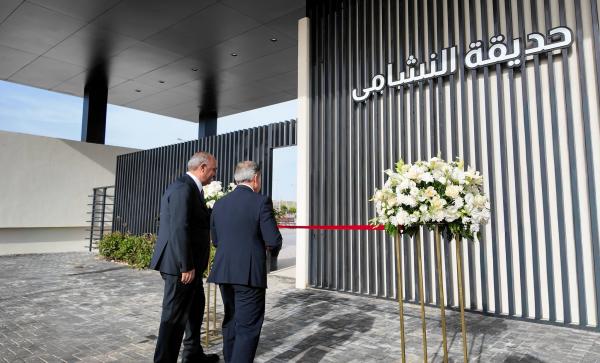 حسان يفتتح حديقة النشامى في مرج الحمام بمرافق رياضية ومساحات خضراء.. صور